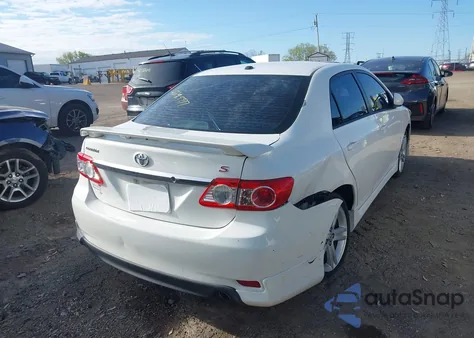 2013 Toyota Corolla S из США, поврежденный, VIN 5YFBU4EE4DP172097
